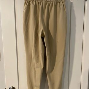 Lululemon beige drawstring joggers